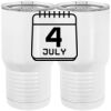 20 oz. Tall Stainless Steel Vacuum Insulated Tumbler White Thumbnail