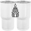 20 oz. Tall Stainless Steel Vacuum Insulated Tumbler White Thumbnail