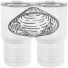 20 oz. Tall Stainless Steel Vacuum Insulated Tumbler White Thumbnail