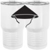 20 oz. Tall Stainless Steel Vacuum Insulated Tumbler White Thumbnail