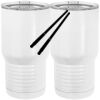 20 oz. Tall Stainless Steel Vacuum Insulated Tumbler White Thumbnail