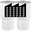 20 oz. Tall Stainless Steel Vacuum Insulated Tumbler White Thumbnail