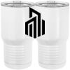 20 oz. Tall Stainless Steel Vacuum Insulated Tumbler White Thumbnail