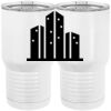20 oz. Tall Stainless Steel Vacuum Insulated Tumbler White Thumbnail