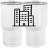 20 oz. Tall Stainless Steel Vacuum Insulated Tumbler White Thumbnail