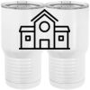 20 oz. Tall Stainless Steel Vacuum Insulated Tumbler White Thumbnail