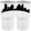 20 oz. Tall Stainless Steel Vacuum Insulated Tumbler White Thumbnail