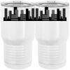 20 oz. Tall Stainless Steel Vacuum Insulated Tumbler White Thumbnail