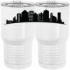 20 oz. Tall Stainless Steel Vacuum Insulated Tumbler White Thumbnail