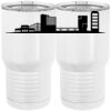 20 oz. Tall Stainless Steel Vacuum Insulated Tumbler White Thumbnail