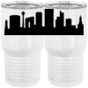20 oz. Tall Stainless Steel Vacuum Insulated Tumbler White Thumbnail