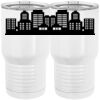20 oz. Tall Stainless Steel Vacuum Insulated Tumbler White Thumbnail