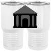 20 oz. Tall Stainless Steel Vacuum Insulated Tumbler White Thumbnail