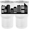 20 oz. Tall Stainless Steel Vacuum Insulated Tumbler White Thumbnail