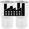 20 oz. Tall Stainless Steel Vacuum Insulated Tumbler White Thumbnail