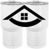 20 oz. Tall Stainless Steel Vacuum Insulated Tumbler White Thumbnail