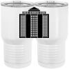 20 oz. Tall Stainless Steel Vacuum Insulated Tumbler White Thumbnail