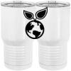 20 oz. Tall Stainless Steel Vacuum Insulated Tumbler White Thumbnail