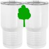20 oz. Tall Stainless Steel Vacuum Insulated Tumbler White Thumbnail