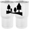 20 oz. Tall Stainless Steel Vacuum Insulated Tumbler White Thumbnail
