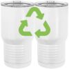 20 oz. Tall Stainless Steel Vacuum Insulated Tumbler White Thumbnail