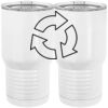 20 oz. Tall Stainless Steel Vacuum Insulated Tumbler White Thumbnail
