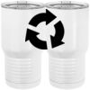20 oz. Tall Stainless Steel Vacuum Insulated Tumbler White Thumbnail