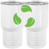 20 oz. Tall Stainless Steel Vacuum Insulated Tumbler White Thumbnail