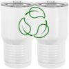 20 oz. Tall Stainless Steel Vacuum Insulated Tumbler White Thumbnail