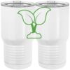 20 oz. Tall Stainless Steel Vacuum Insulated Tumbler White Thumbnail