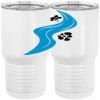 20 oz. Tall Stainless Steel Vacuum Insulated Tumbler White Thumbnail