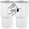 20 oz. Tall Stainless Steel Vacuum Insulated Tumbler White Thumbnail