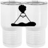 20 oz. Tall Stainless Steel Vacuum Insulated Tumbler White Thumbnail