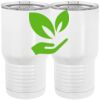 20 oz. Tall Stainless Steel Vacuum Insulated Tumbler White Thumbnail