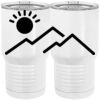 20 oz. Tall Stainless Steel Vacuum Insulated Tumbler White Thumbnail