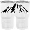 20 oz. Tall Stainless Steel Vacuum Insulated Tumbler White Thumbnail