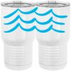 20 oz. Tall Stainless Steel Vacuum Insulated Tumbler White Thumbnail