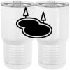 20 oz. Tall Stainless Steel Vacuum Insulated Tumbler White Thumbnail