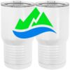 20 oz. Tall Stainless Steel Vacuum Insulated Tumbler White Thumbnail