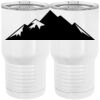 20 oz. Tall Stainless Steel Vacuum Insulated Tumbler White Thumbnail