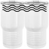 20 oz. Tall Stainless Steel Vacuum Insulated Tumbler White Thumbnail