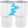20 oz. Tall Stainless Steel Vacuum Insulated Tumbler White Thumbnail