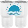 20 oz. Tall Stainless Steel Vacuum Insulated Tumbler White Thumbnail