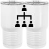 20 oz. Tall Stainless Steel Vacuum Insulated Tumbler White Thumbnail