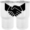 20 oz. Tall Stainless Steel Vacuum Insulated Tumbler White Thumbnail