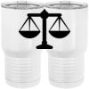 20 oz. Tall Stainless Steel Vacuum Insulated Tumbler White Thumbnail