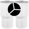 20 oz. Tall Stainless Steel Vacuum Insulated Tumbler White Thumbnail