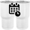 20 oz. Tall Stainless Steel Vacuum Insulated Tumbler White Thumbnail