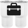 20 oz. Tall Stainless Steel Vacuum Insulated Tumbler White Thumbnail