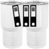 20 oz. Tall Stainless Steel Vacuum Insulated Tumbler White Thumbnail